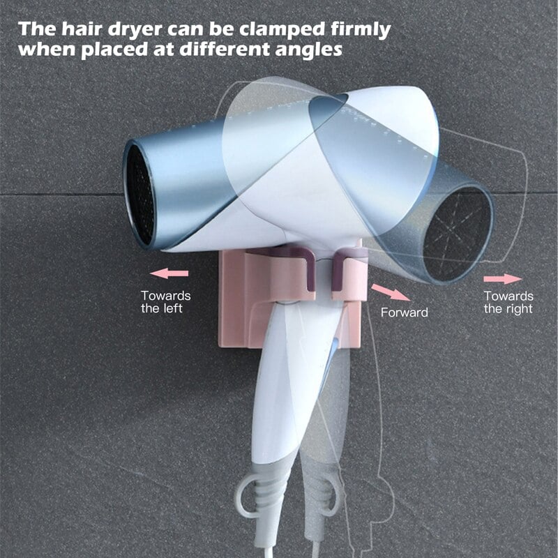 2023 New Hot Sale -Wall-mounted Hair Dryer Holder