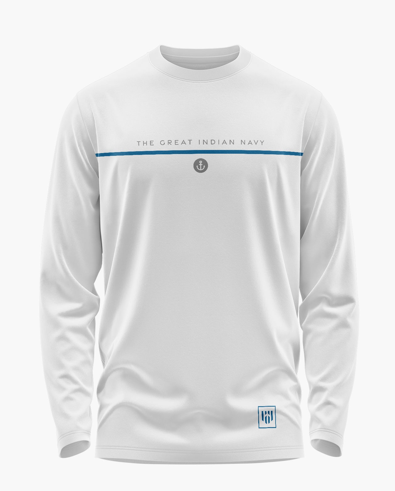 INDIAN NAVY STRIPE Full Sleeve T-Shirt