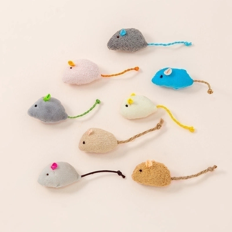 Minimalist Classic Style Plush Color Block Pet Toys
