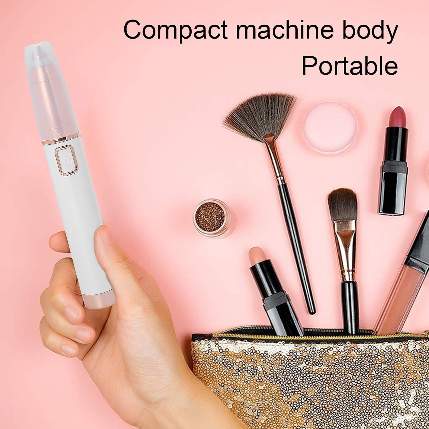 Eyebrow and Face Hair Remover . Rechargeable Hair Remover
