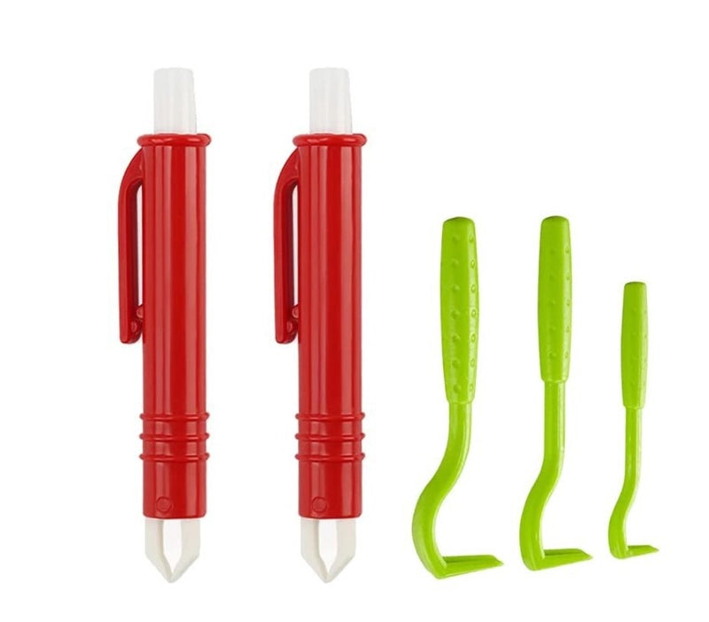 Pet Cleaning And Scratching Device Combination Suit Dog Anti-lice And Scratching Device Pet Anti-tick Hook Flea Clip