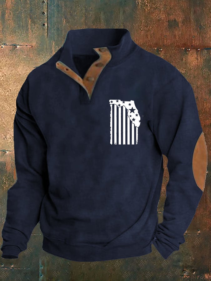 Florida Strong Print Sweatshirt