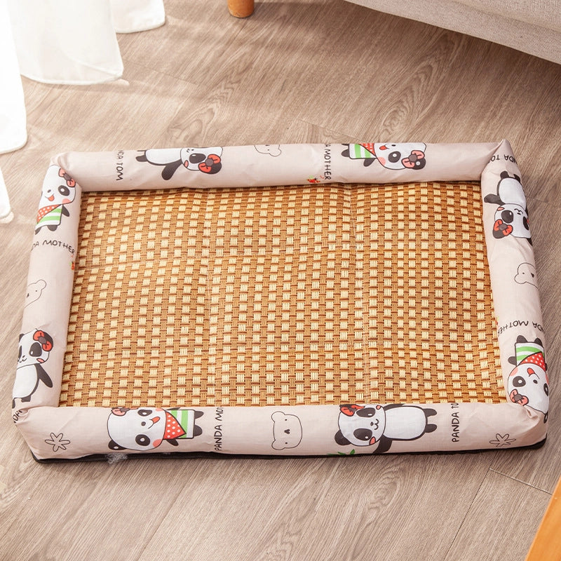Pet Ice Mat Mat Four Seasons Universal Kennel Mat Summer Cat Nest Cooling Wear-resistant Pet Bed Supplies