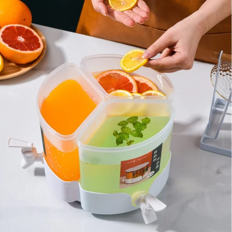 3 Portions 360° Rotatable Juice 5453 Dispenser