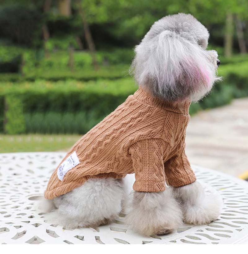 Cotton Knitting Crochet Dog Cat Sweater