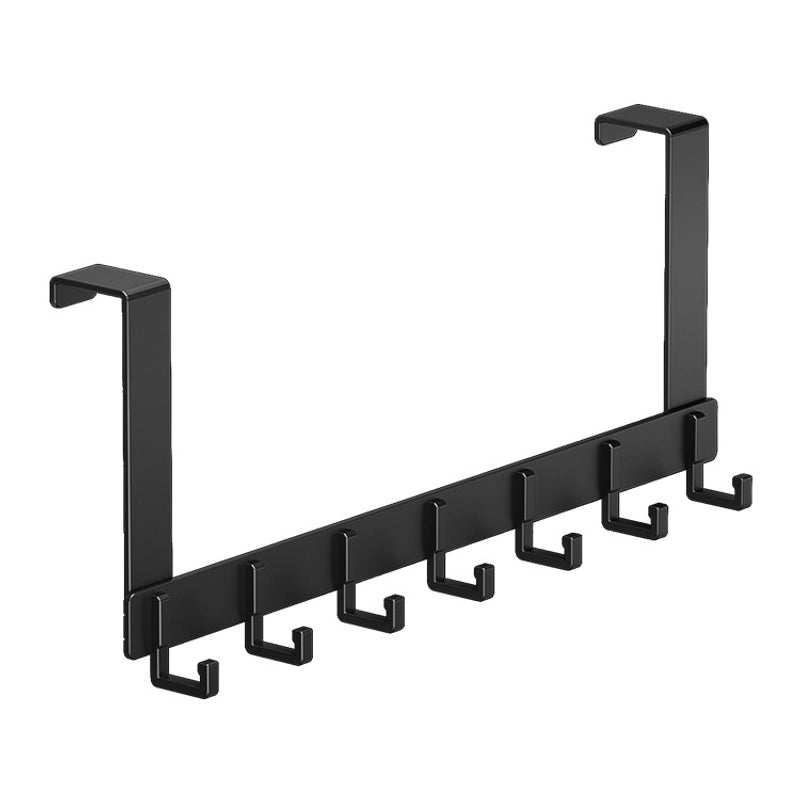 Hook Behind The Door Without Punching Hangers Clothes Storage Rack For Clothes Entry Door Upper Hanging Frame Wall Hanging Clothes Hook Door Back Type