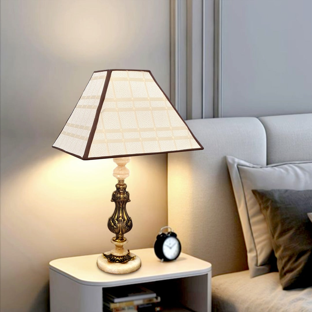 Gold Marble Table Lamp
