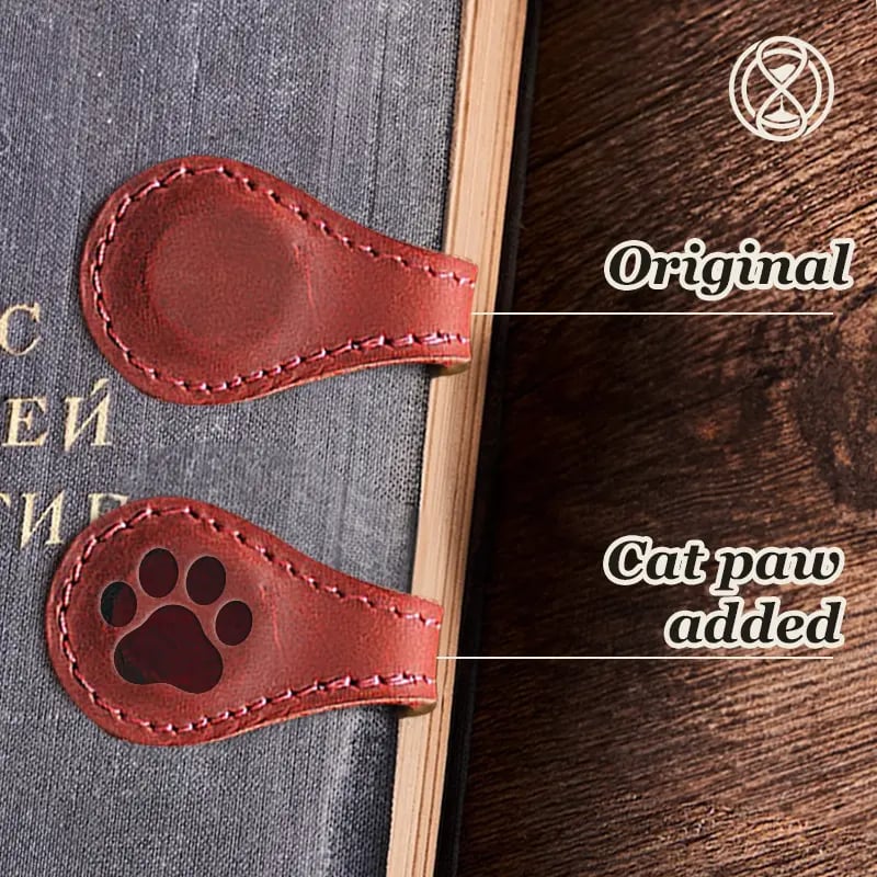 🔥Christmas Special Promotion 49% OFF -🎅 TimelessMark–Personalized Magnetic Leather Bookmark💥Buy 2 Get Free Shipping💥