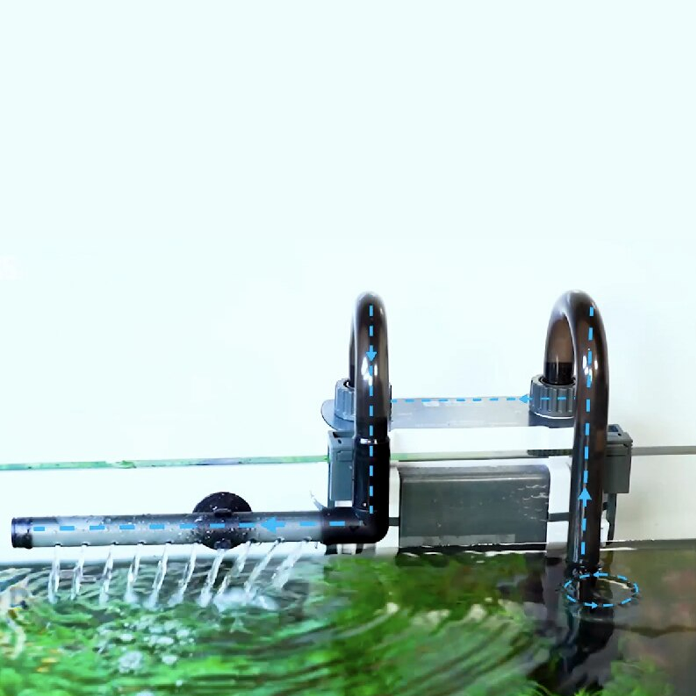 Wall Mounted Filter Barrel For Aquarium