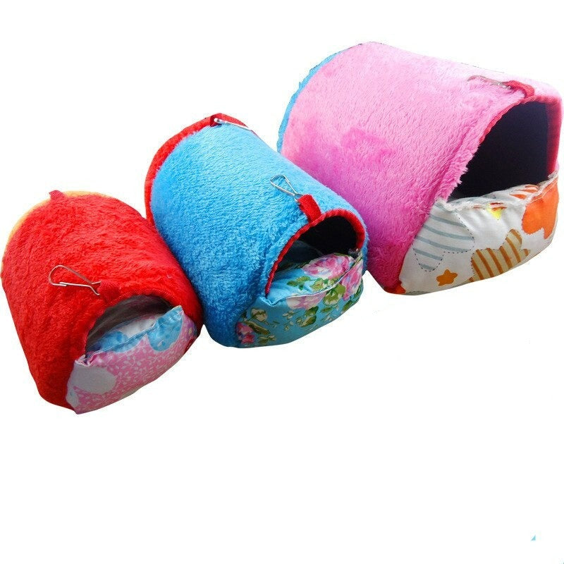 Bird Parrot Plush Hammock Cages