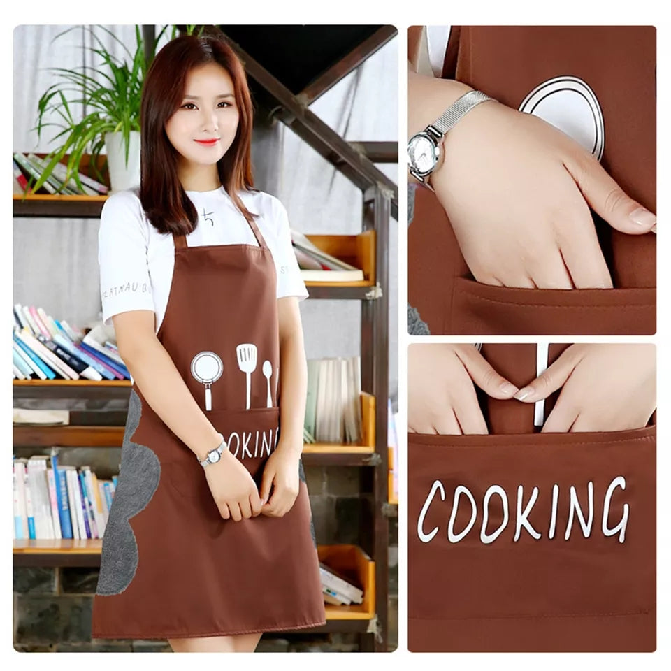 PRINTED KITCHEN APRON