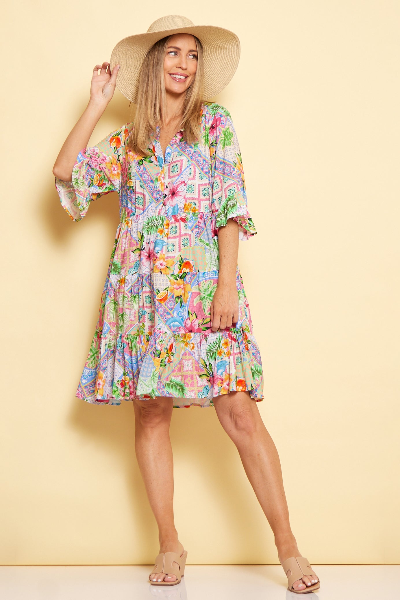 Dress - Tropical Multi