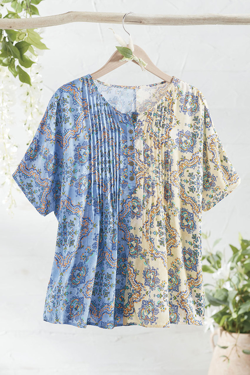 Twin Print Riverside Top