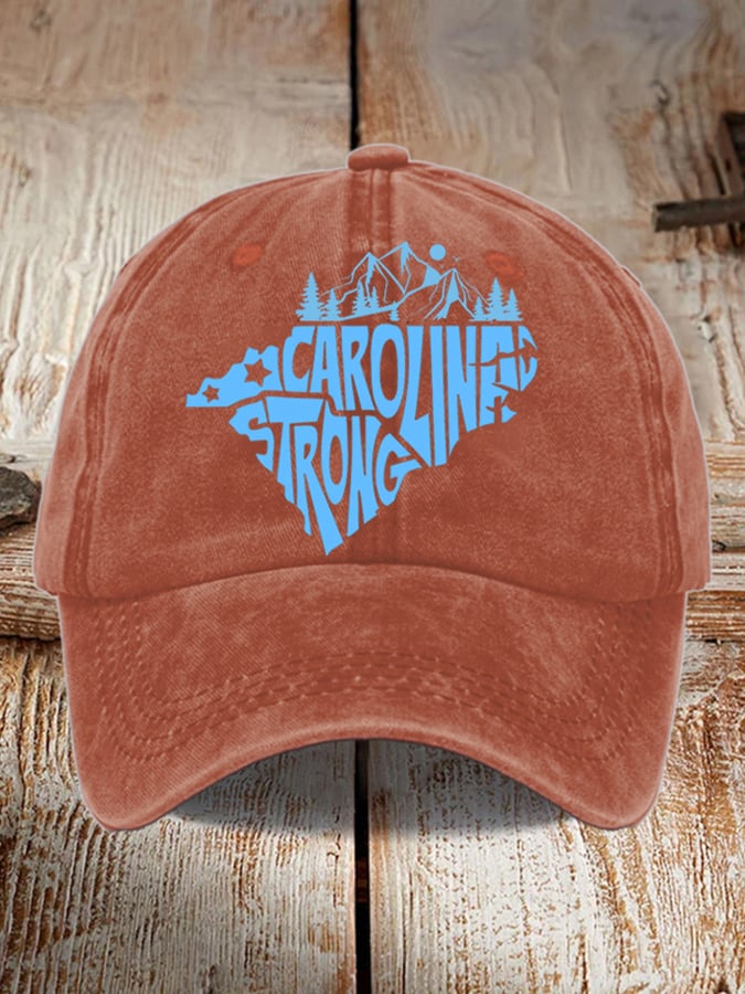 Men's and Women's Hurricane Helen Disaster Relief Washed and Distressed Hats