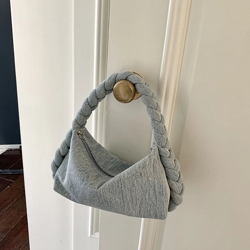 Women's Medium All Seasons Denim Classic Style Handbag