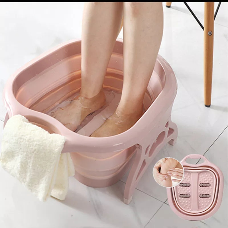 FOLDABLE PEDICURE FOOT MASSAGER