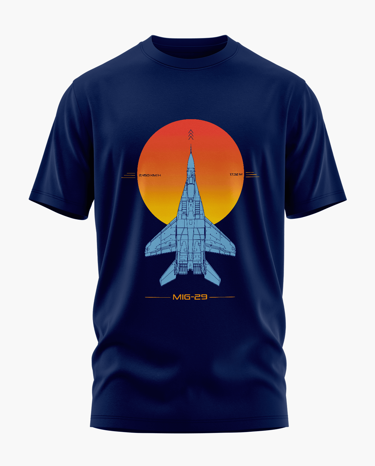 MIG 29 Blueprint T-Shirt