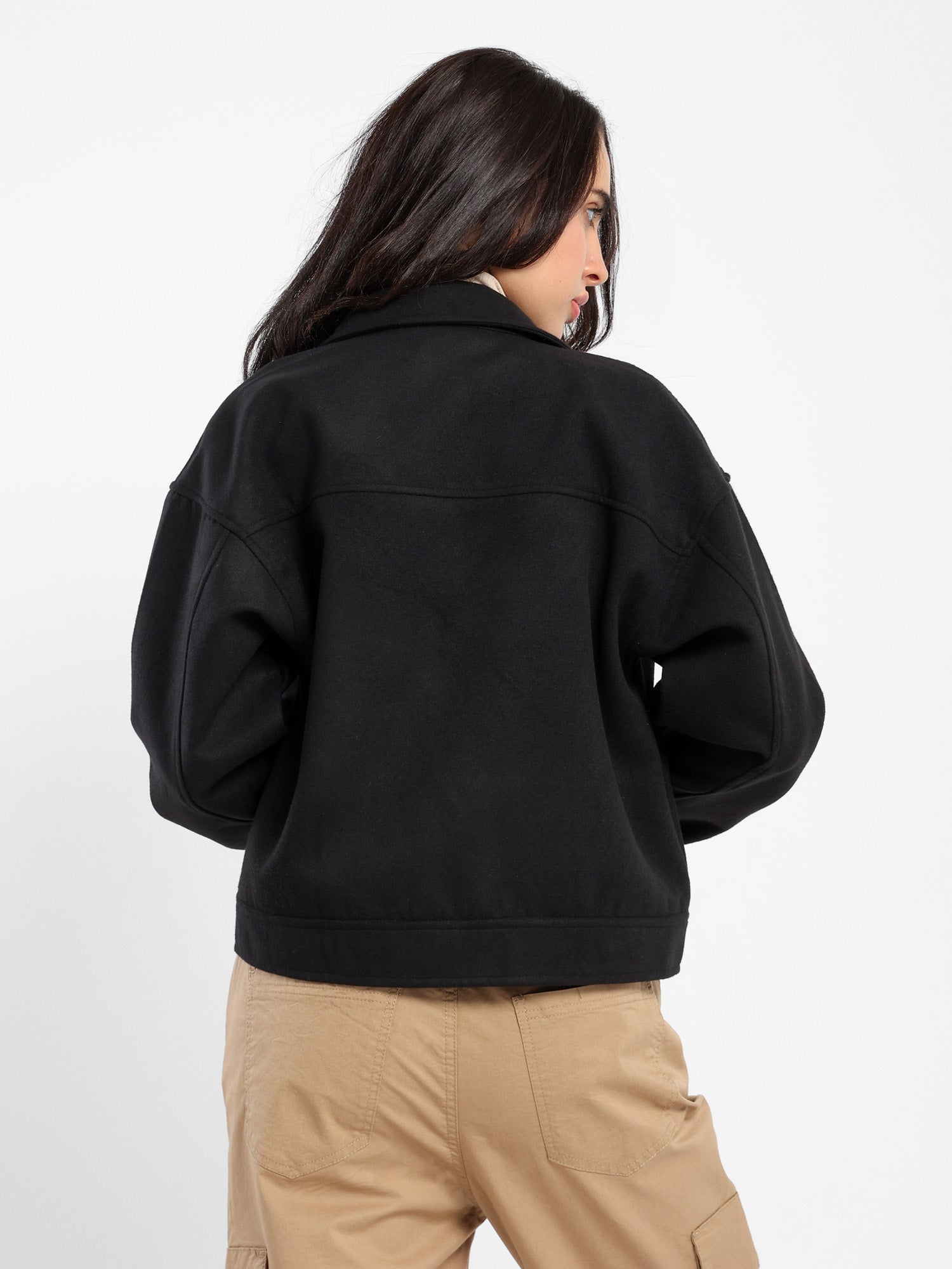 Basic Jacket Free Style Solid