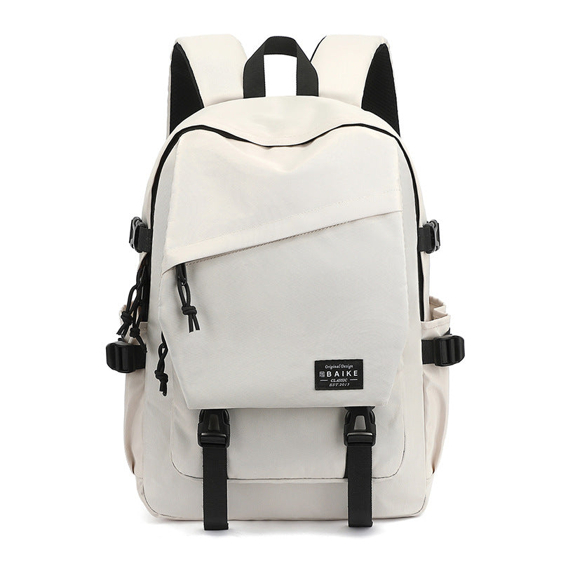 Lightweight Oxford Cloth Student Backpack