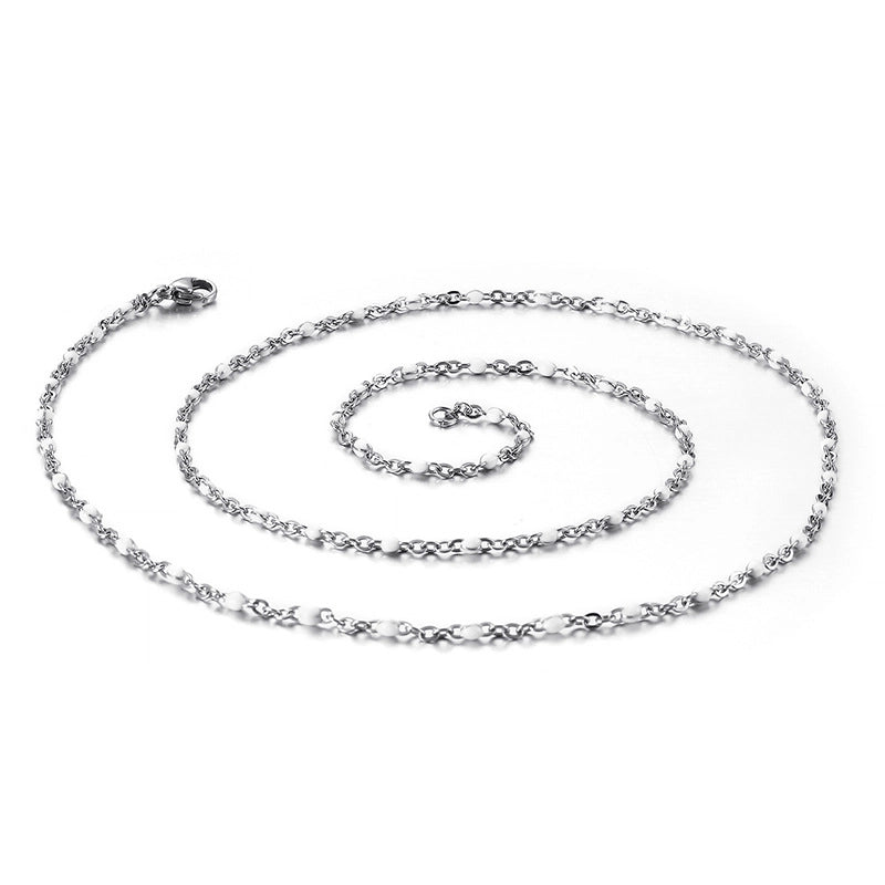 Fashion Geometric 304 Stainless Steel Plating Necklace