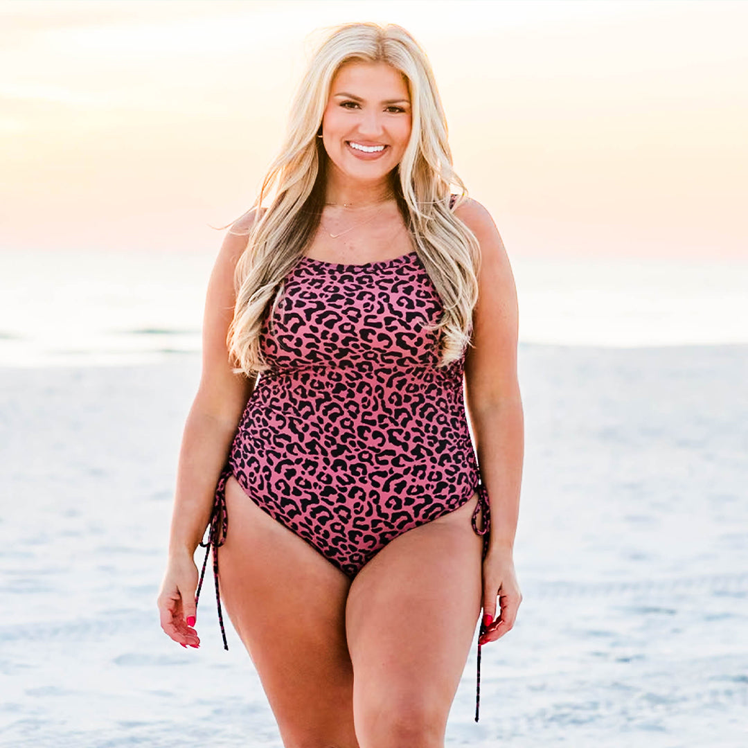 Salty But Sweet Swimsuit. Leopard