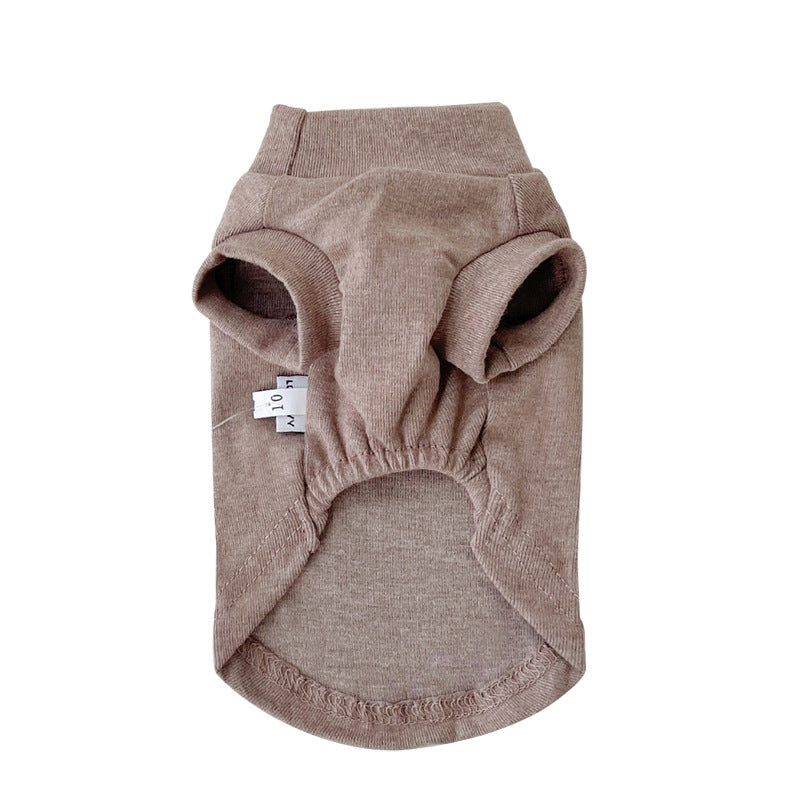 Solid Color Soft Dog Cat Pullover Vest