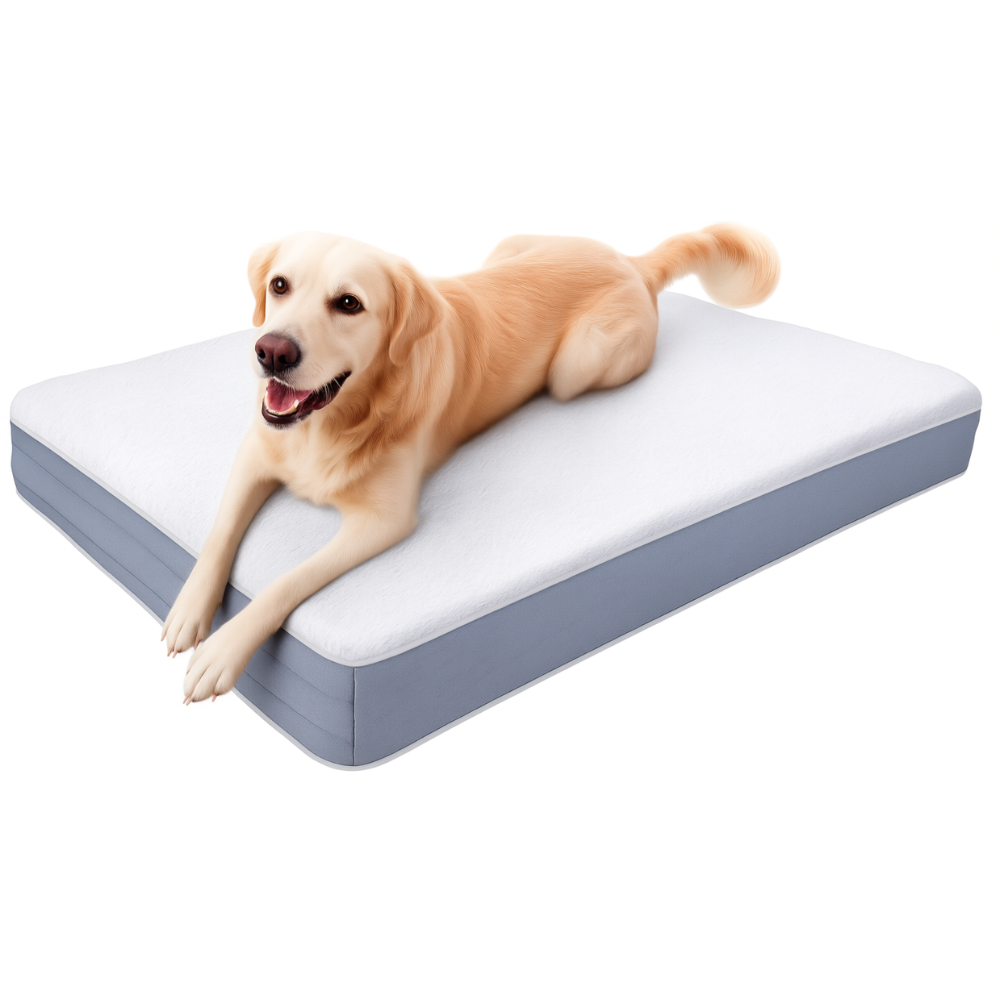 Waterproof Dog Bed With Washable Cover
