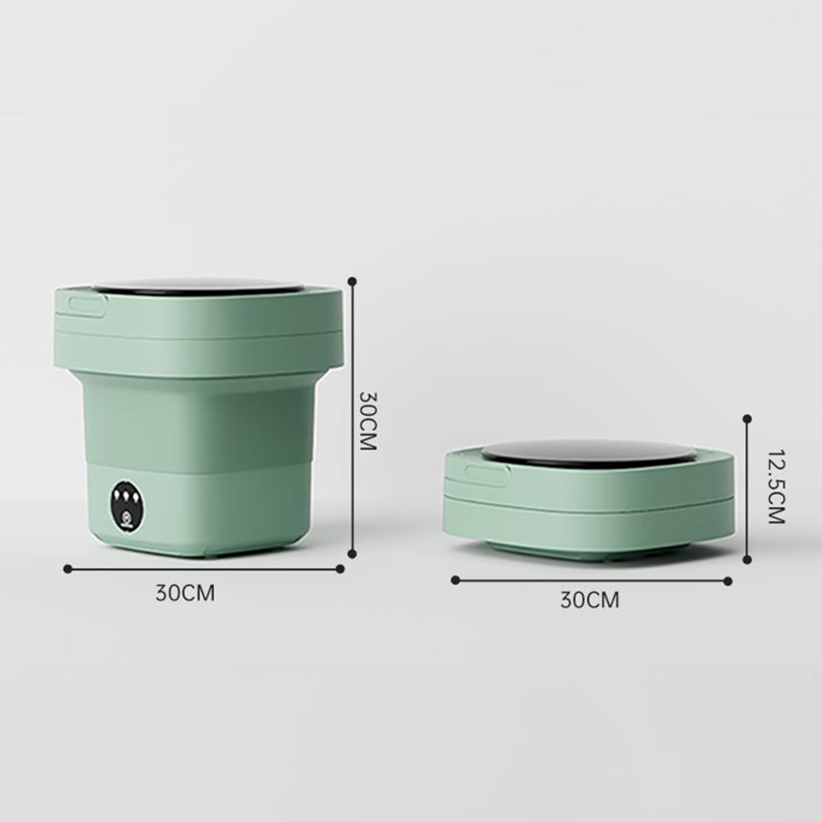 Portable Washing Machine -Portable Washer Washing Machine with Drain Basket for Travelling. Camping. Apartment. Dorm