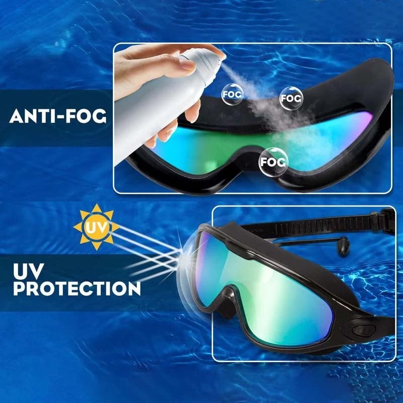 💥Summer promotion - 49% off💥Wide View Anti Fog Swimming Goggles👉buy 2 free nose clip