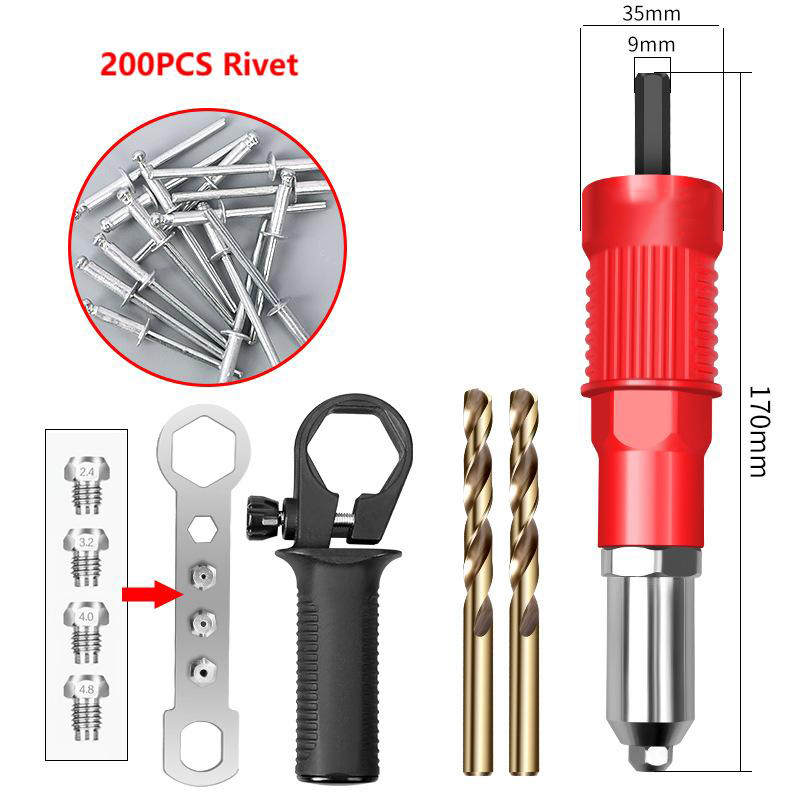 🔥Last Day Promotion 75% OFF🔥Professional Rivet Gun Adapter