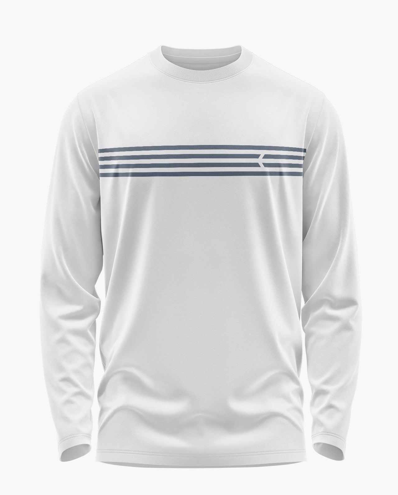 Logo Stripe Full Sleeve T-Shirt