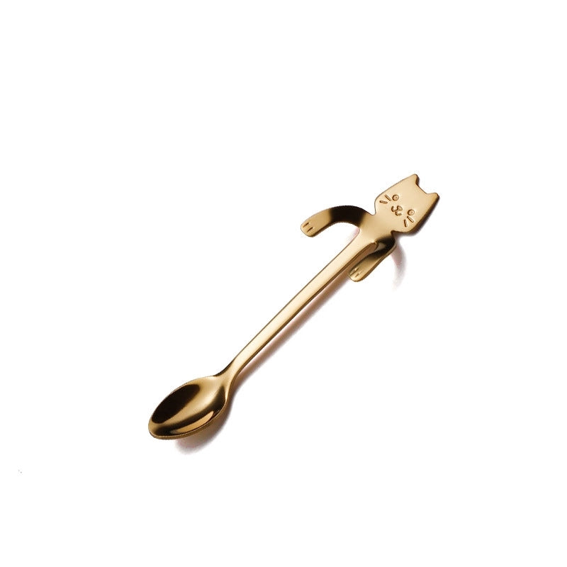 2 Pieces Casual Cartoon Stainless Steel Spoon