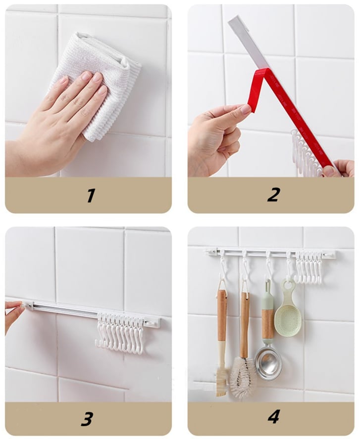 Buy 1 Get 1 Free Multifunctional Slide Rail Hook