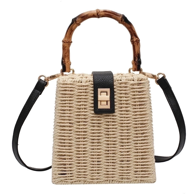 Women's Small Spring&summer Straw Vintage Style Handbag