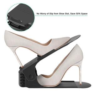 Double Shoe Rack To Make The Home More Tidy