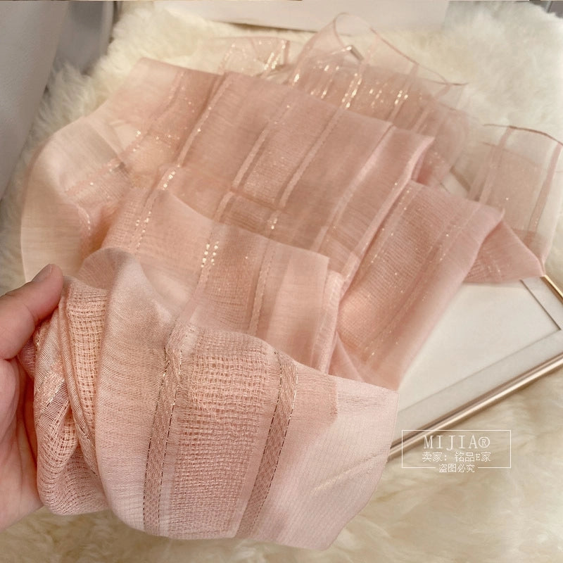 Women's Elegant Vintage Style Geometric Silk Silk Scarf