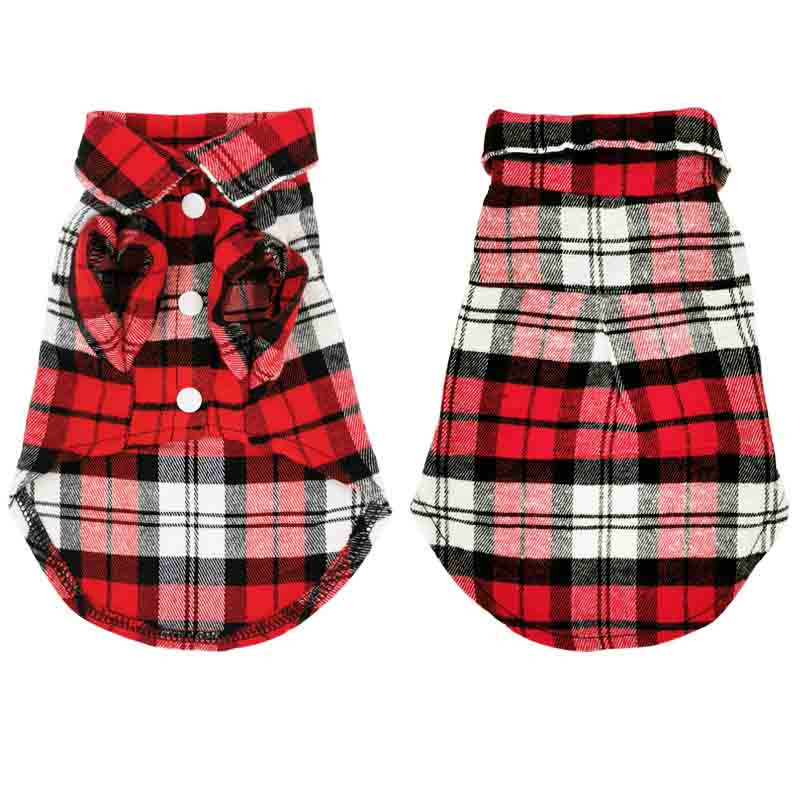 Plaid Pattern Clothes for Dogs