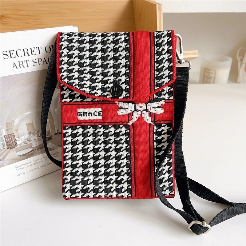 Women's Mini Spring&summer Knit Vacation Shoulder Bag