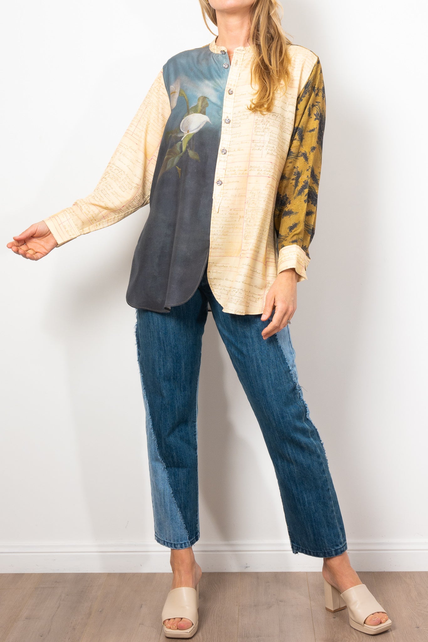 Circular by Maud Alice Dainty Artworks Silk Shirt