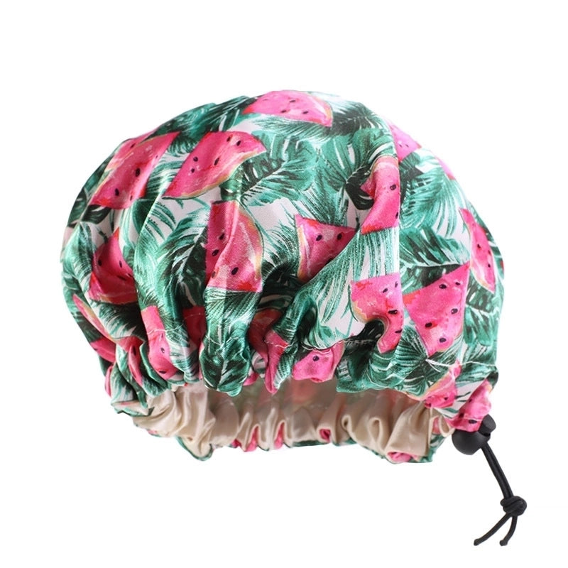 Children Unisex Basic Flower Printing Nightcap