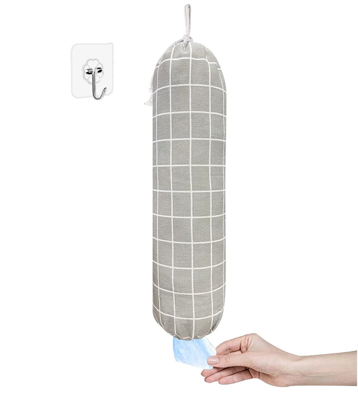 New Kitchen Garbage Bag Storage Bag Large Grocery Bag Wall Hanging Extraction Convenient Plastic Bag Storage Hanging Bag