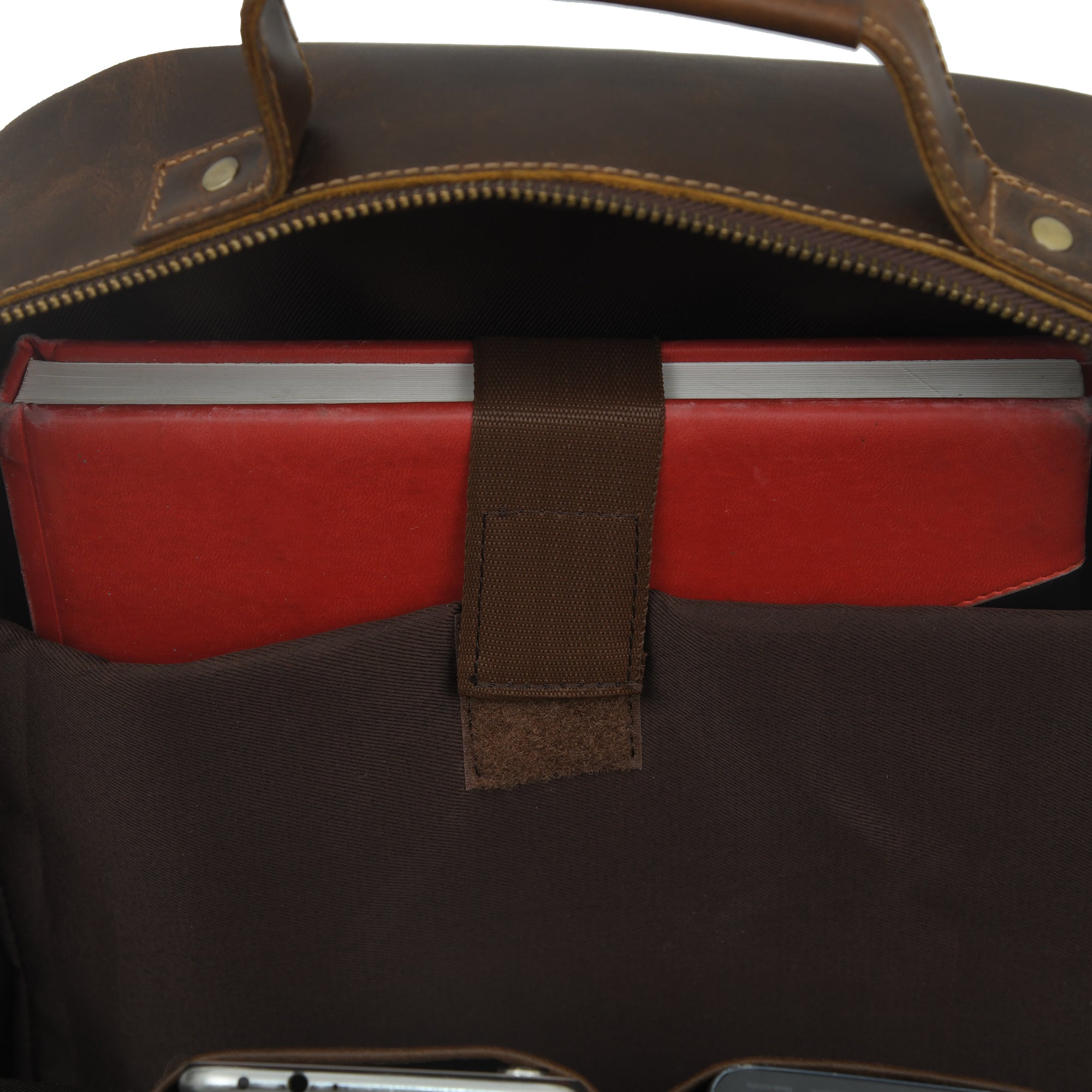 Unisex Buffalo Leather Backpack