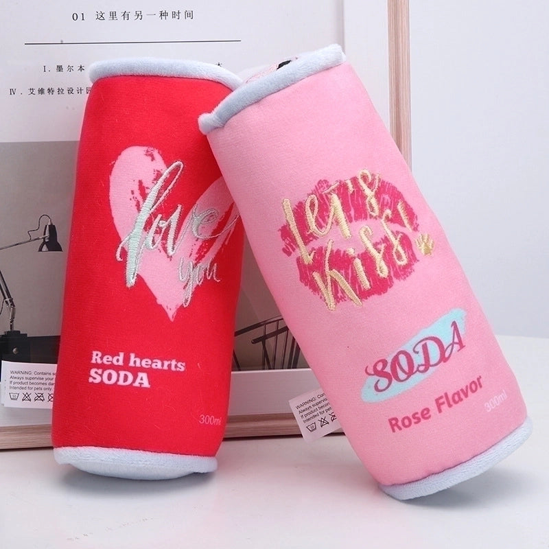 Cute Sweet Plush Valentine'S Day Letter Pet Toys