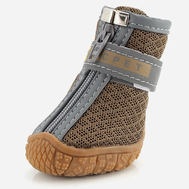 Casual Polyester Solid Color Pet Shoes
