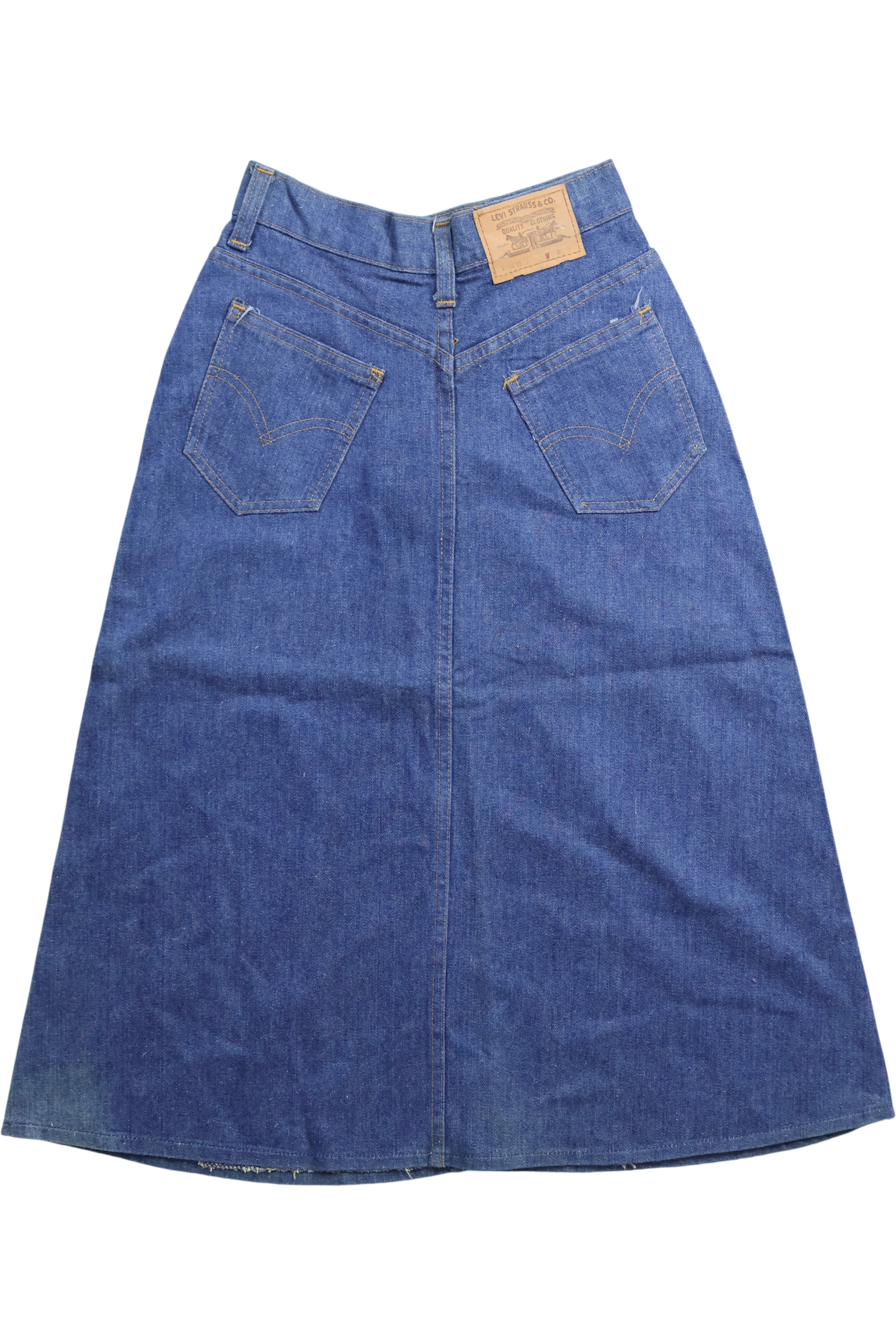 Levi Midi Denim Skirt