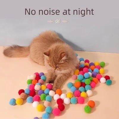 🔥 Hot sale-To Spend More Time With Your Pets❤Plush Ball Shooting Gun