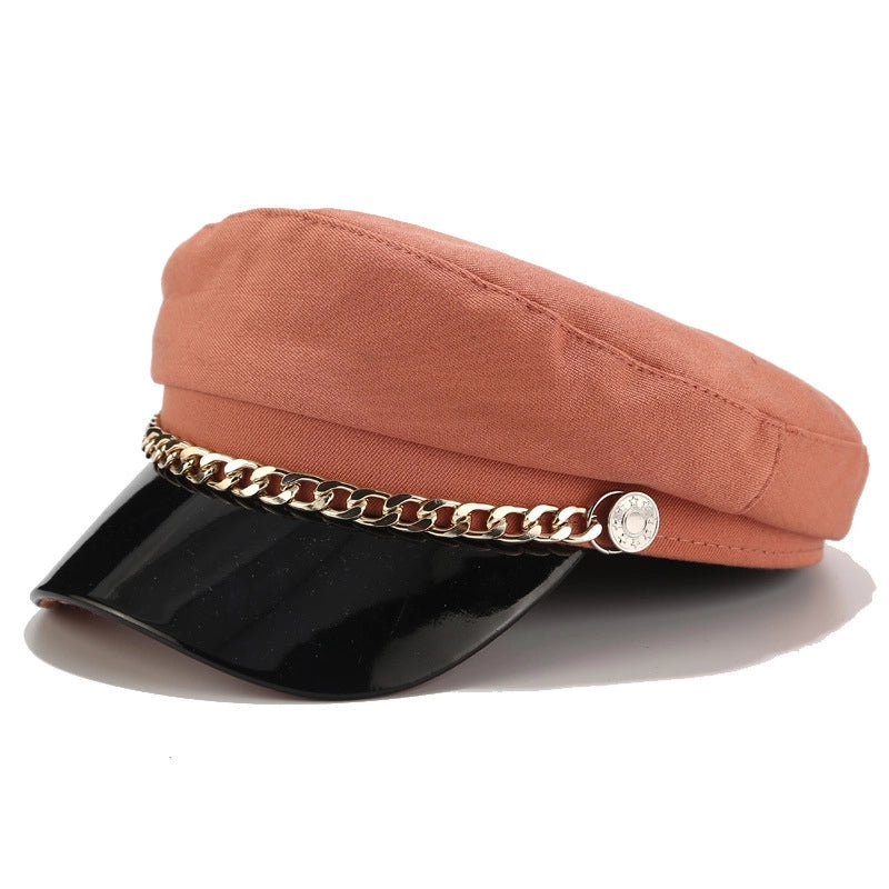 Unisex Retro Classic Style Solid Color Beret Hat