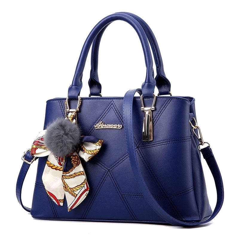 Women's Large All Seasons Pu Leather Vintage Style Handbag