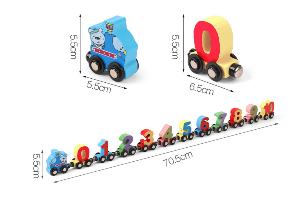 Magnetic Toy Train