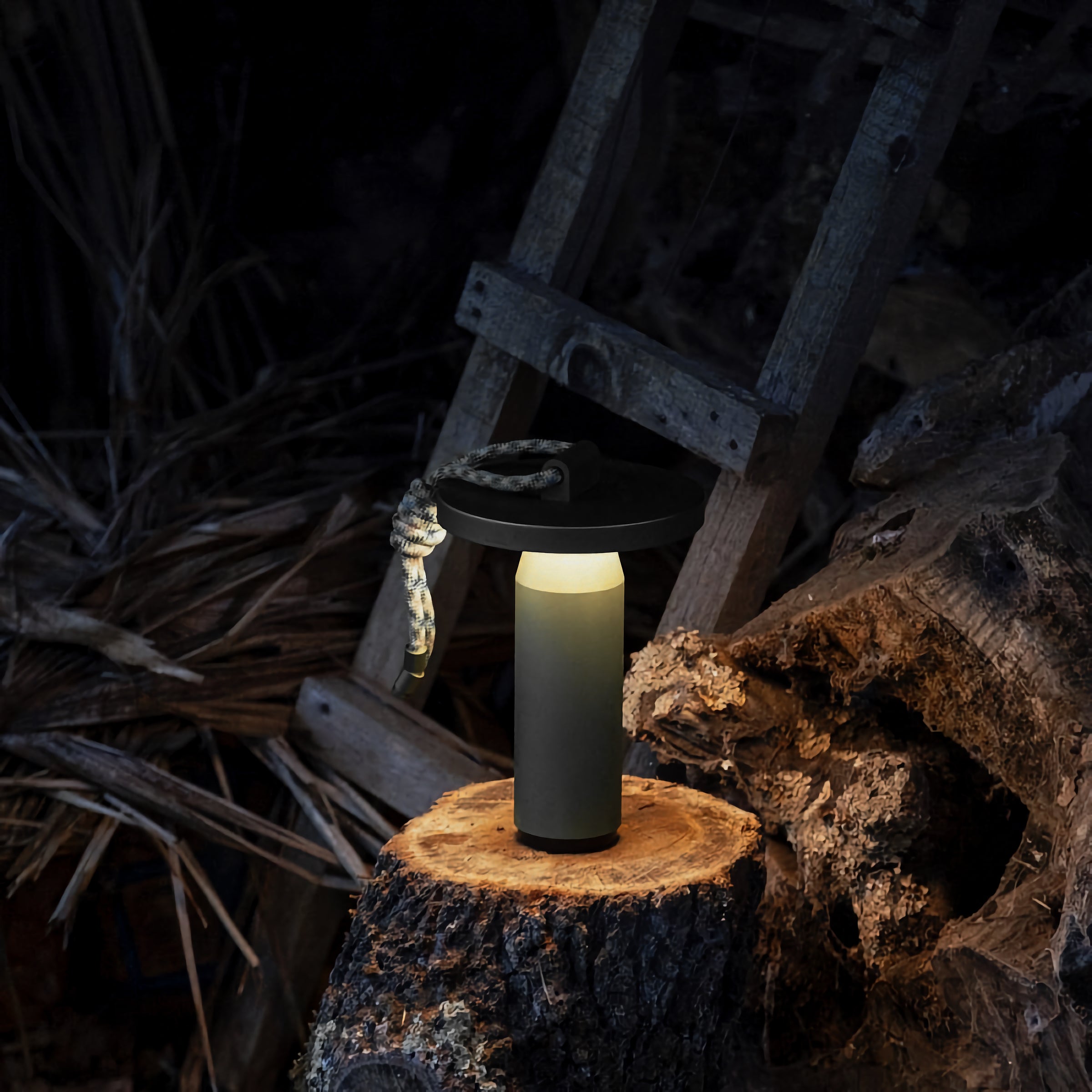 Petite Friture Quasar portable lamp. black